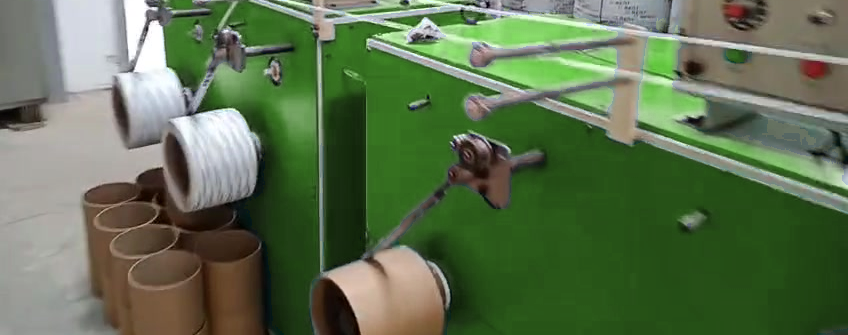 Strapping roll making with cores